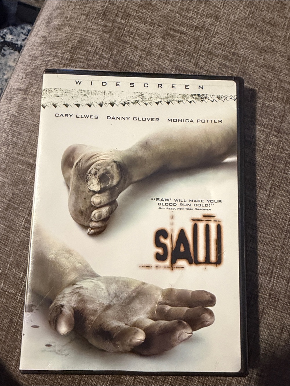 Saw (Widescreen) DVD - White Cover